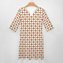 Load image into Gallery viewer, Ti Amo I love you - Exclusive Brand - 9 Styles - Christmas Dresses - 7-point sleeve Dresses - Sizes S-5XL
