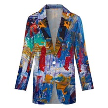 Load image into Gallery viewer, Ti Amo I love you - Exclusive Brand - Womens Suit Blazer Jacket
