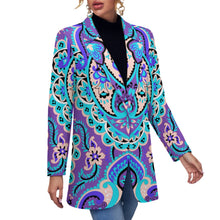 Load image into Gallery viewer, Ti Amo I love you - Exclusive Brand - Womens Suit Blazer Jacket
