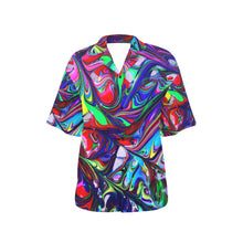 Load image into Gallery viewer, Ti Amo I love you - Exclusive Brand  - Women&#39;s Hawaiian Shirts - Sizes S-2XL
