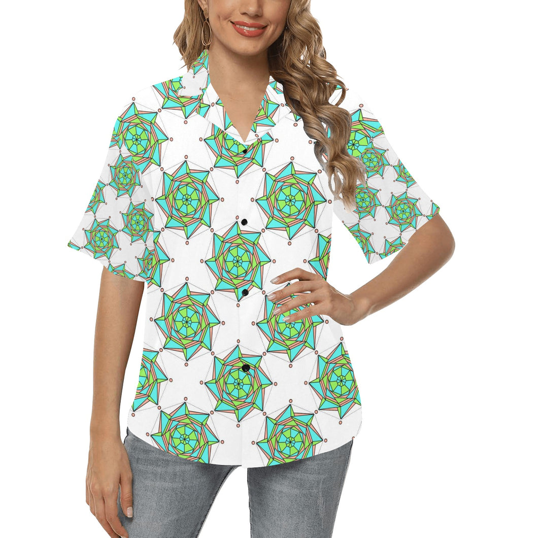 Ti Amo I love you - Exclusive Brand  - Women's Hawaiian Shirts - Sizes S-2XL