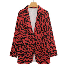 Load image into Gallery viewer, Ti Amo I love you - Exclusive Brand - Womens Suit Blazer Jacket - 2XS-2XL
