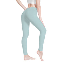 Load image into Gallery viewer, Ti Amo I love you - Exclusive Brand - Jungle Mist - White Daisy - Yoga Leggings
