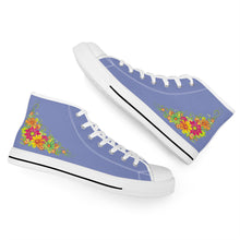 Load image into Gallery viewer, Ti Amo I love you - Exclusive Brand  - High-Top Canvas Shoes - White Soles
