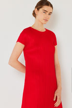 Load image into Gallery viewer, Marina West Swim Pleated Cap Sleeve A-Line Dress
