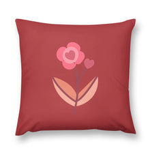 Load image into Gallery viewer, Ti Amo I love you - Exclusive Brand - 9 Colors - 7 Sizes - Flower Plush Pillow Case
