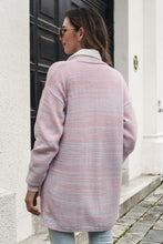 Load image into Gallery viewer, Striped Open Front Longline Cardigan - Sizes S-L
