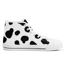 Load image into Gallery viewer, Ti Amo I love you - Exclusive Brand  - High-Top Canvas Shoes - White Soles
