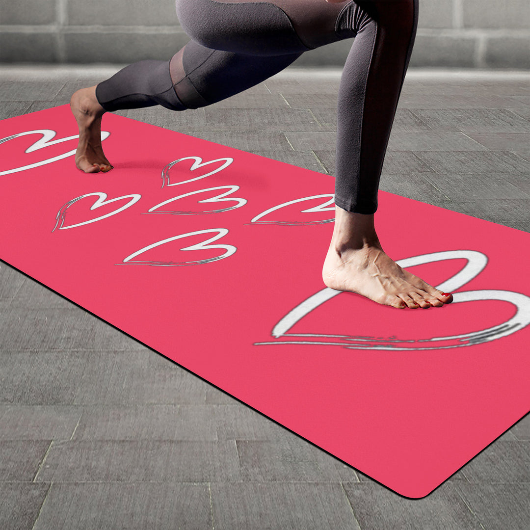Ti Amo I love you - Exclusive Brand - Radical Red - Yoga Mat