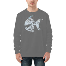 Load image into Gallery viewer, Ti Amo I love you - Dove Gray - Angry Fish - Men&#39;s Sweatshirt
