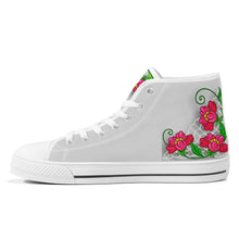 Load image into Gallery viewer, Ti Amo I love you - Exclusive Brand - High-Top Canvas Shoes - White Soles
