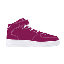 Load image into Gallery viewer, Ti Amo I love you - Exclusive Brand - Beet - High Top Unisex Sneakers
