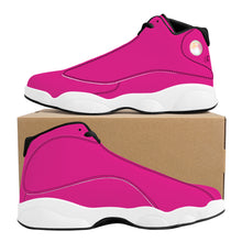 Load image into Gallery viewer, Ti Amo I love you  - Exclusive Brand  - Barbie Pink -Womens  Basketball Shoes - Black Laces
