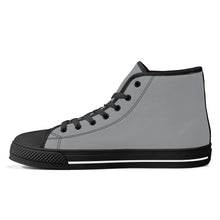 Load image into Gallery viewer, Ti Amo I love you - Exclusive Brand - High-Top Canvavs Shoes - Black Soles
