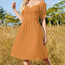 Load image into Gallery viewer, Ti Amo I love - Exclusive Brand - Colors Womens Fall Solid Colors - Sweetheart Dress
