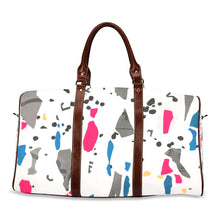 Load image into Gallery viewer, Ti Amo I love you- Exclusive Brand - 10 Styles - Travel Bag - Brown Handles
