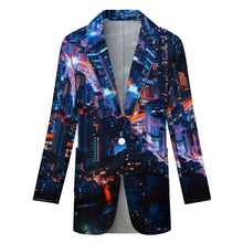 Load image into Gallery viewer, Ti Amo I love you - Exclusive Brand - Womens Suit Blazer Jacket - 2XS-2XL
