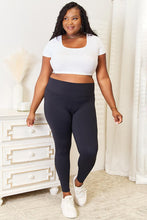 Load image into Gallery viewer, White or Black - Double Take Wide Waistband Sports Leggings
