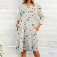 Load image into Gallery viewer, Ti Amo I love you - Exclusive Brand - 8 Styles - 7-point Long Sleeve Dresses - Sizss S-5XL
