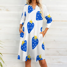 Load image into Gallery viewer, Ti Amo I love you - Exclusive Brand - 7-Point Long Sleeved Dress
