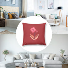 Load image into Gallery viewer, Ti Amo I love you - Exclusive Brand - 9 Colors - 7 Sizes - Flower Plush Pillow Case
