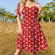 Load image into Gallery viewer, Ti Amo I love you - Exclusive  Brand - Christmas Sweetheart Dresses
