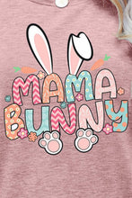 Load image into Gallery viewer, MAMA BUNNY Easter Graphic Short Sleeve Tee
