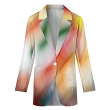 Load image into Gallery viewer, Ti Amo I love you - Exclusive Brand - Womens Suit Blazer Jacket - 2XS-2XL
