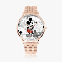 Load image into Gallery viewer, Ti Amo I love you  - Exclusive Brand  - Mickey Comic - Unisex Designer Instafamous Steel Strap Quartz Watch
