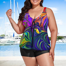 Load image into Gallery viewer, Ti Amo I love you - Exclusive Brand  - Women&#39;s Plus Size - Split 2pc Swimsuit - Sizes XS-6XL
