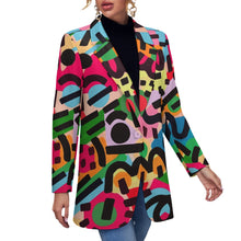 Load image into Gallery viewer, Ti Amo I love you - Exclusive Brand - Womens Suit Blazer Jacket - 2XS-2XL
