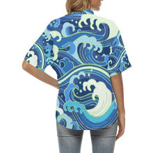 Load image into Gallery viewer, Ti Amo I love you - Exclusive Brand  - Women&#39;s Hawaiian Shirts - Sizes S-2XL
