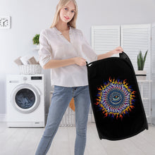 Load image into Gallery viewer, Ti Amo I love you - Exclusive Brand  - Laundry Hamper Black
