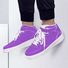 Load image into Gallery viewer, Ti Amo I love you - Exclusive Brand - Amethyst - Womens High Top Sneaker
