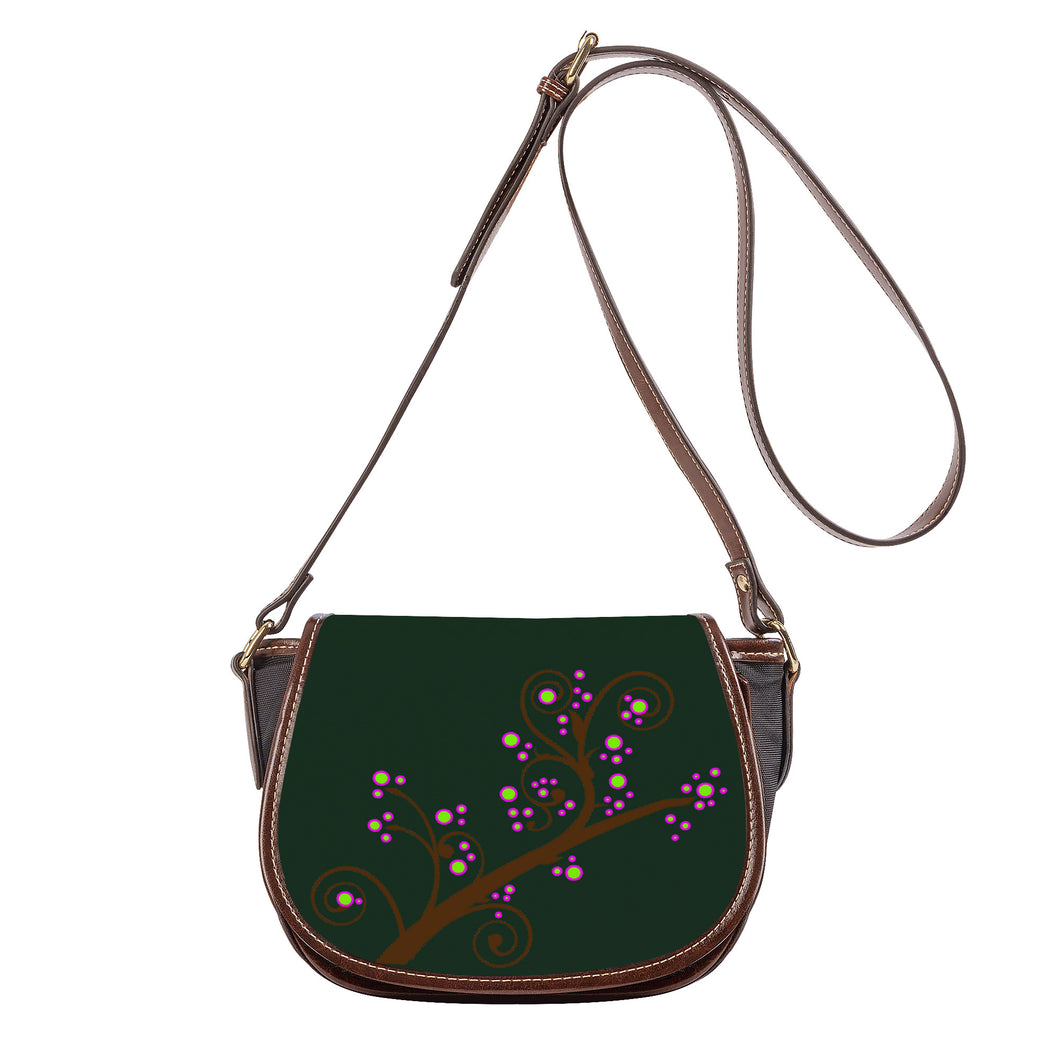 Ti Amo I love you - Exclusive Brand - Celtic - Branch - Saddle Bag