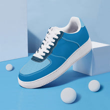 Load image into Gallery viewer, Ti Amo I love you - Exclusive Brand - Lochmara / Jordy Blue / Tarawera - Low Top Unisex Sneakers
