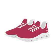 Load image into Gallery viewer, Ti Amo I love you - Exclusive Brand  - Vivid Magenta - Mens / Womens - Flex Control Sneakers - White Soles
