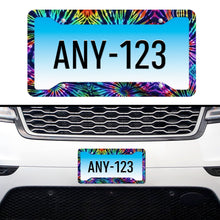 Load image into Gallery viewer, Ti Amo I love you - Exclusive Brand - Blue Zodiac, Curious Blue, Malachite, Purple  Heart Tie-Dye - License Plate Frames
