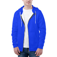 Load image into Gallery viewer, Ti Amo I love you - Exclusive Brand  - Blue Blue Eyes -  Men&#39;s Zip Hoodie
