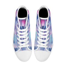 Load image into Gallery viewer, Ti Amo I love you - Exclusive Brand  - High-Top Canvas Shoes - White Soles
