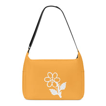 Load image into Gallery viewer, Ti Amo I love you - Exclusive Brand  - Yellow Orange - White Daisy -  Journey Computer Shoulder Bag
