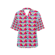 Load image into Gallery viewer, Ti Amo I love you - Exclusive Brand  - Women&#39;s Hawaiian Shirts - Sizes S-2XL
