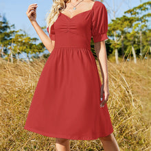 Load image into Gallery viewer, Ti Amo I love - Exclusive Brand - Colors Womens Fall Solid Colors - Sweetheart Dress
