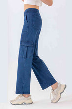 Load image into Gallery viewer, 4 Colors - Buttoned Pocketed Long Jeans
