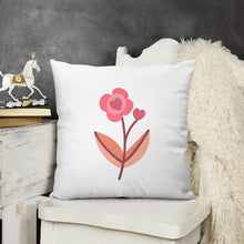 Load image into Gallery viewer, Ti Amo I love you - Exclusive Brand - 9 Colors - 7 Sizes - Flower Plush Pillow Case
