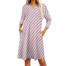 Load image into Gallery viewer, Ti Amo I love you - Exclusive Brand - 7-Point Long Sleeved Dress
