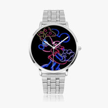 Load image into Gallery viewer, Ti Amo I love you - Exclusive Brand - Minnie Mouse - Designer Instafamous Steel Strap Quartz Watch
