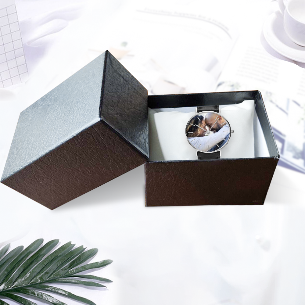 Your Custom - Watch Women's Golden & Silver Pointers Leather Quartz Watches [Premium Gift Box]