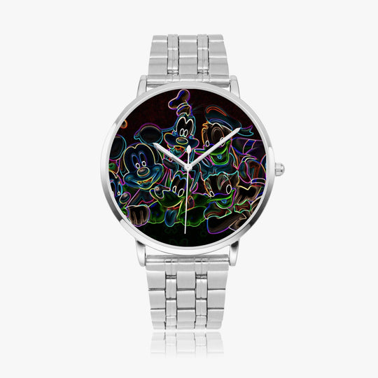 Ti Amo I love you - Exclusive Brand  - Characters - Unisex Designer Instafamous Steel Strap Quartz Watch