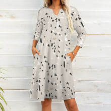 Load image into Gallery viewer, Ti Amo I love you - Exclusive Brand - 7-Point Long Sleeved Dress
